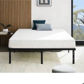 Amazonbasics Asin-b0 King Steel Platform Bed Frame Black 14in Non-slip No Box Spring