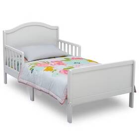 Delta Children 53184951 Bennett Toddler Bed - Bianca White