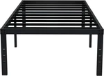 Emoda 18 Inch Twin Bed Frame No Box Spring Needed, Heavy Duty Tall Metal Pl. Fixed Price $60.61.