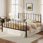 Sha Cerlin Size Metal Platform Bed Frame With Victorian King, Black. Fixed Price $312.51.