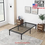 14" Mainstays Twinheavy Duty Steel Slat Platform Bed Frame , New Usa. Fixed Price $54.57.